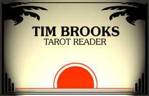 {Tim Brooks, Tarot Card Reader, Logo}
