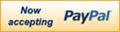 Now Accepting Paypal!